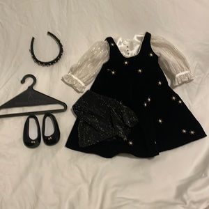 Vintage Pleasant Company Snowflake Outfit